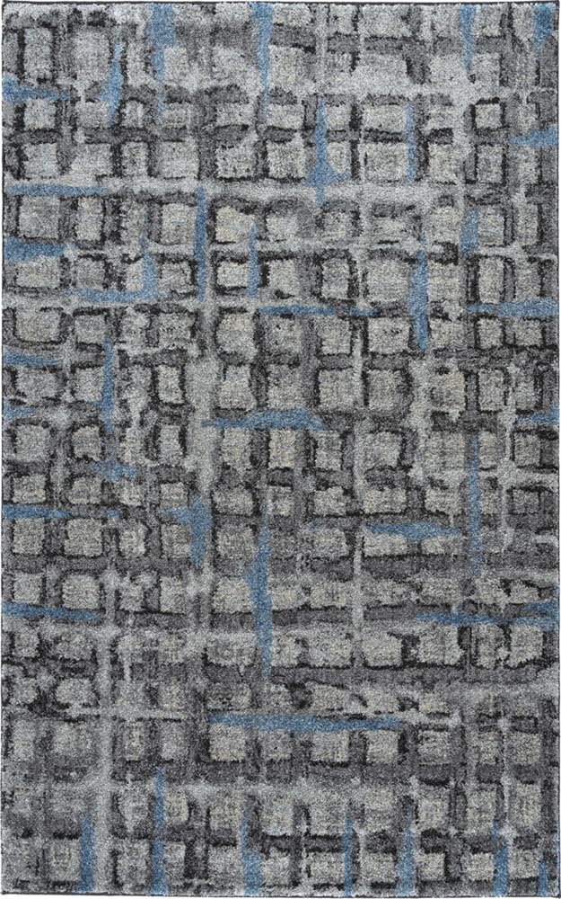 Dalyn Aero Pewter 3'3" X 5'3" Area Rugs Ae7Pe3X5