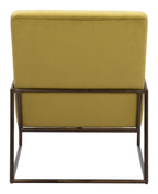 Zuo New York Accent Chair Olive Green