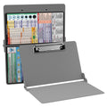 Whitecoat Clipboard - Nursing Edition (Silver, Bi-Fold)