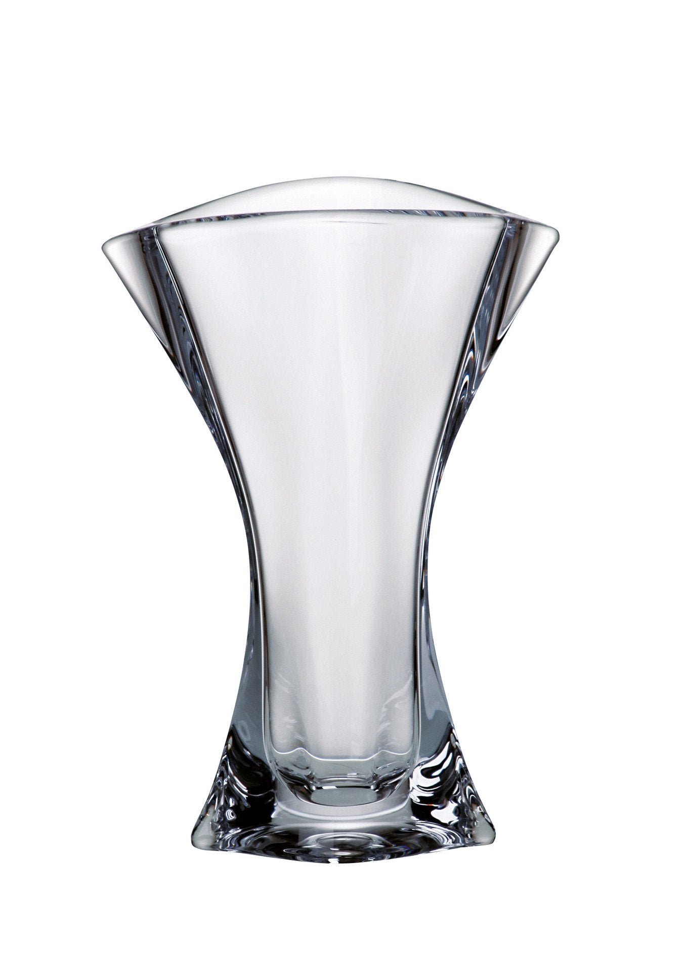 Barski - European Glass - Crystalline - Vase - 9.5 Height - Made in Europe