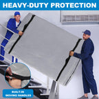 Ticonn Mattress Bags For Moving, Twin Mattress Cover For Moving, Heavy Duty, Full-Around Handle With Adjustable Buckles, Mattress Storage Bag & Moving Supplies (Gray, Twin)