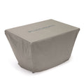 LeisureMod Chelsea Waterproof Heavy Duty Rectangle Patio Fire Pit Table Cover Brown