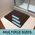 Smiry Memory Foam Bath Mat 59'' X 20'', Extra Soft Absorbent Bathroom Rugs Non Slip Bath Rug Runner For Shower Bathroom Floors,