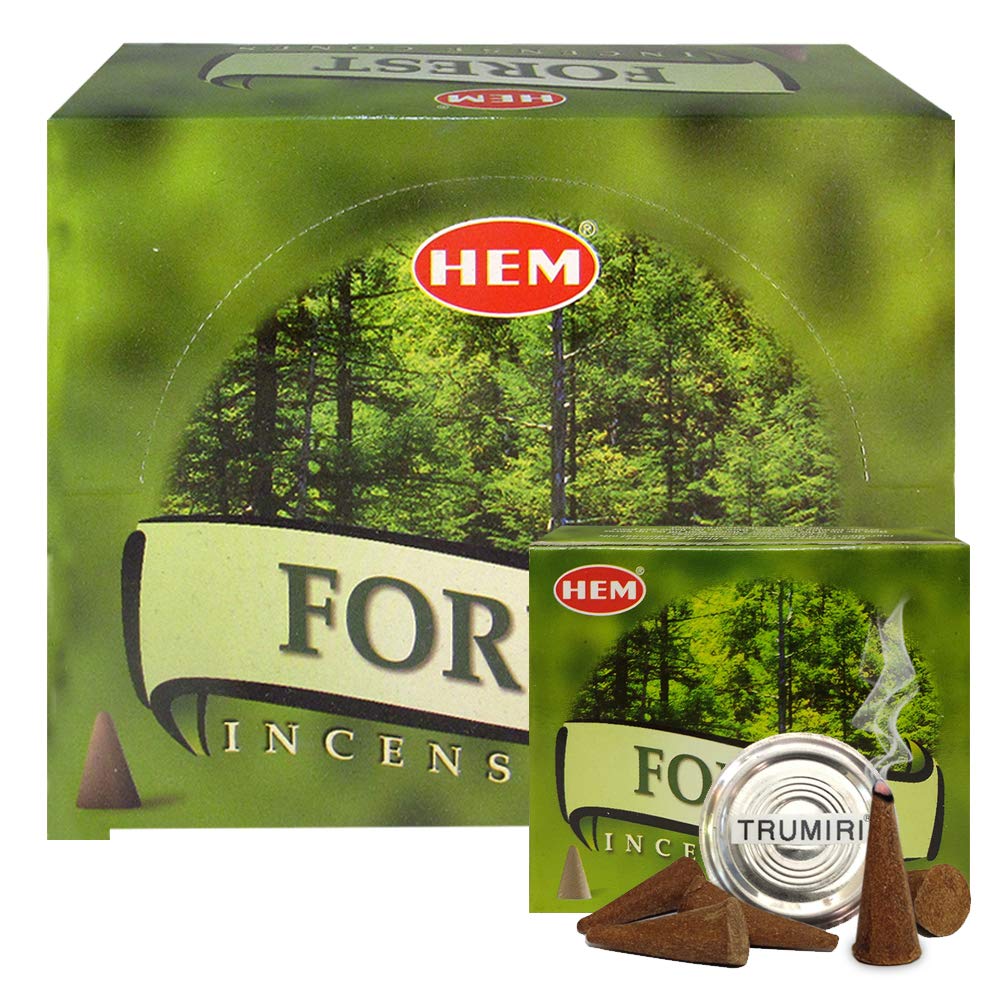 Forest Incense Cones And Cone Incense Burner Bundle Insence Insense Hem Incense