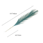 Mandy'S 20Pcs Teal Silk Pampas Grass Artificial Fake Flowers 18'' For Mother'S Day Easter Home Kitchen Wedding Decorations Weddi
