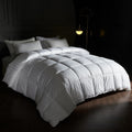 Puredown 100% Cotton Cover,All Season White Down Comforter Alternative Duvet Insert With Corner Tabs,Twin XlLarge