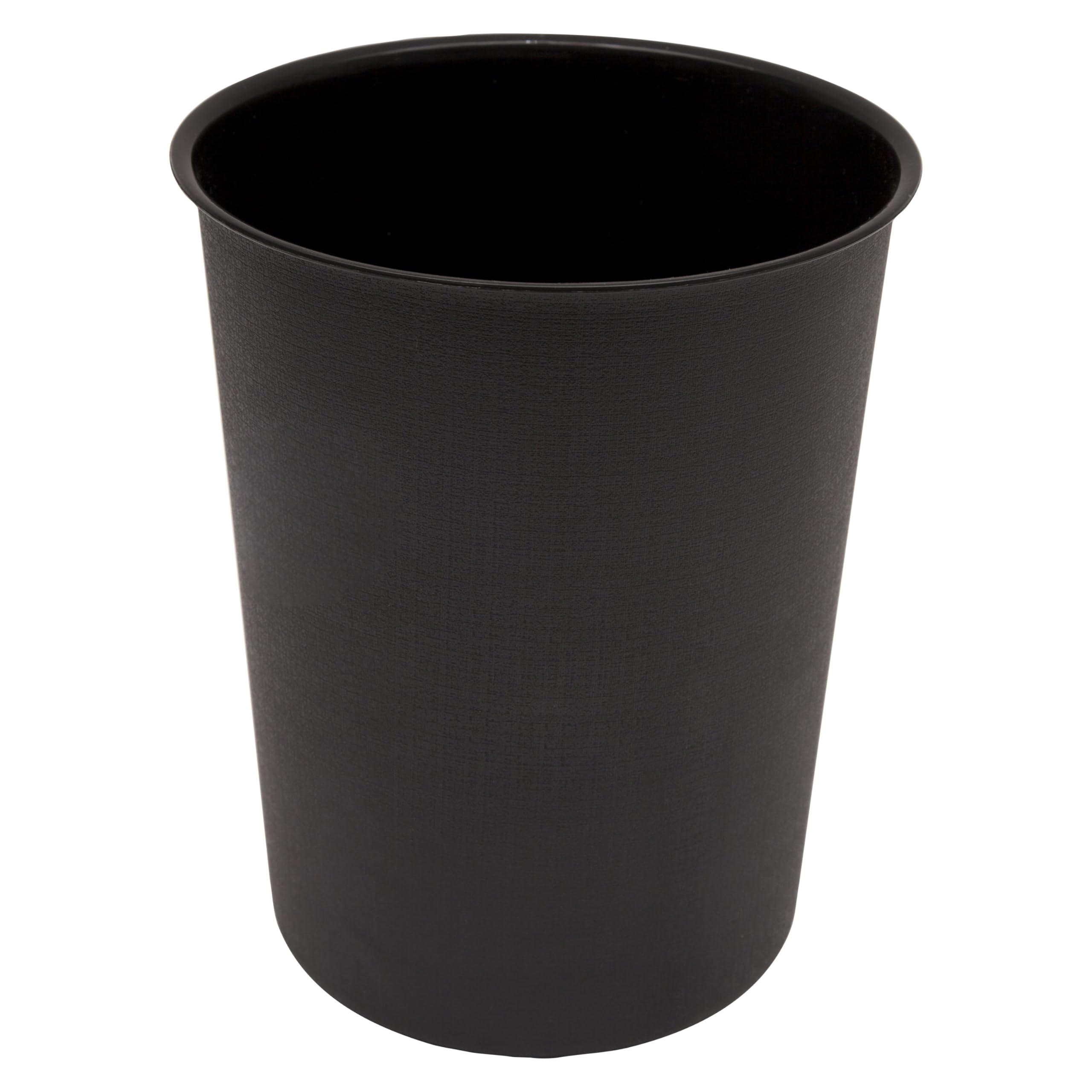 Kenney KN83001 Storage Made Simple 1.53 Gallon (5.7 Liter) Small Open Top Rust-Proof Plastic Waste Basket/Trash Can/Garbage Can 