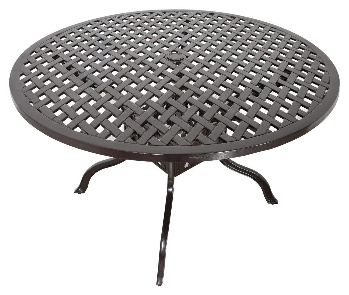 Afd Home Savannah Outdoor Aluminum Round Dining Table