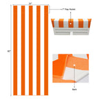 Cotton Craft Pool Lounge Chair Cover - 2 Pack - Chaise Beach Picnic Spa Towel - Cabana Stripe - Soft Premium Ringspun Terry Cott
