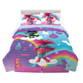 Franco Kids Bedding Super Soft Microfiber Comforter And Sheet Set, 5 Piece Full Size, Trolls World Tour