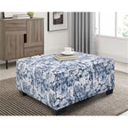 American Furniture Classics Casual Comfort Series Sofas, Blue and White Floral