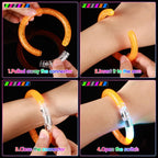 96 Pack Glow In The Dark Party Supplies Include 48 Pcs Light Up Glasses And 48 Pcs Led Bracelets, Led Party Favors Neon Flashing