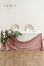Ling'S Moment Artificial Rose Green Leaf Garland Greenery Vine For Diy Wedding Head Table Chairback Welcome Sign Table Centerpie