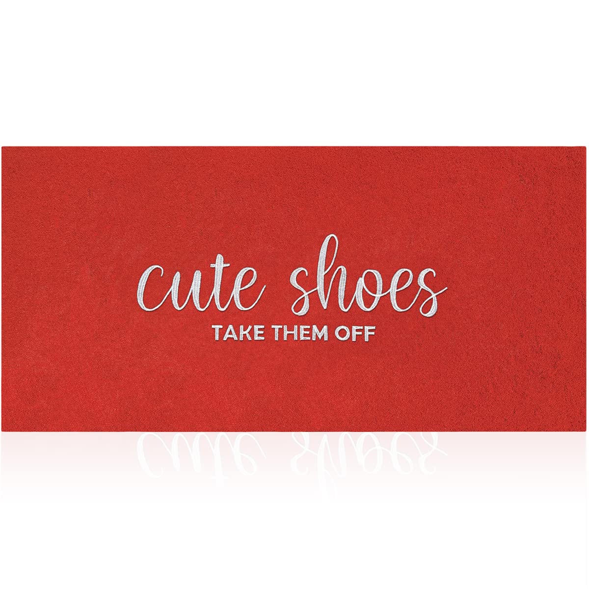 Entryway Cute Shoes Take Them Off Outdoor Mats With Rubber Backing Doormat Indoor Outdoor Mats For Home Entrance Non Slip Natura
