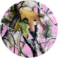 Havercamp Pink Camo Paper Party Plates | 8 Count | 7'' Round, Next Vista Pattern | Great for Bridal Themed Events, Bachelorette 