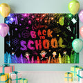 Welcome Back To School Backdrop-First Day Of School Decorations Preschool Classroom,Kindergarten Back To School Banner Backgroun