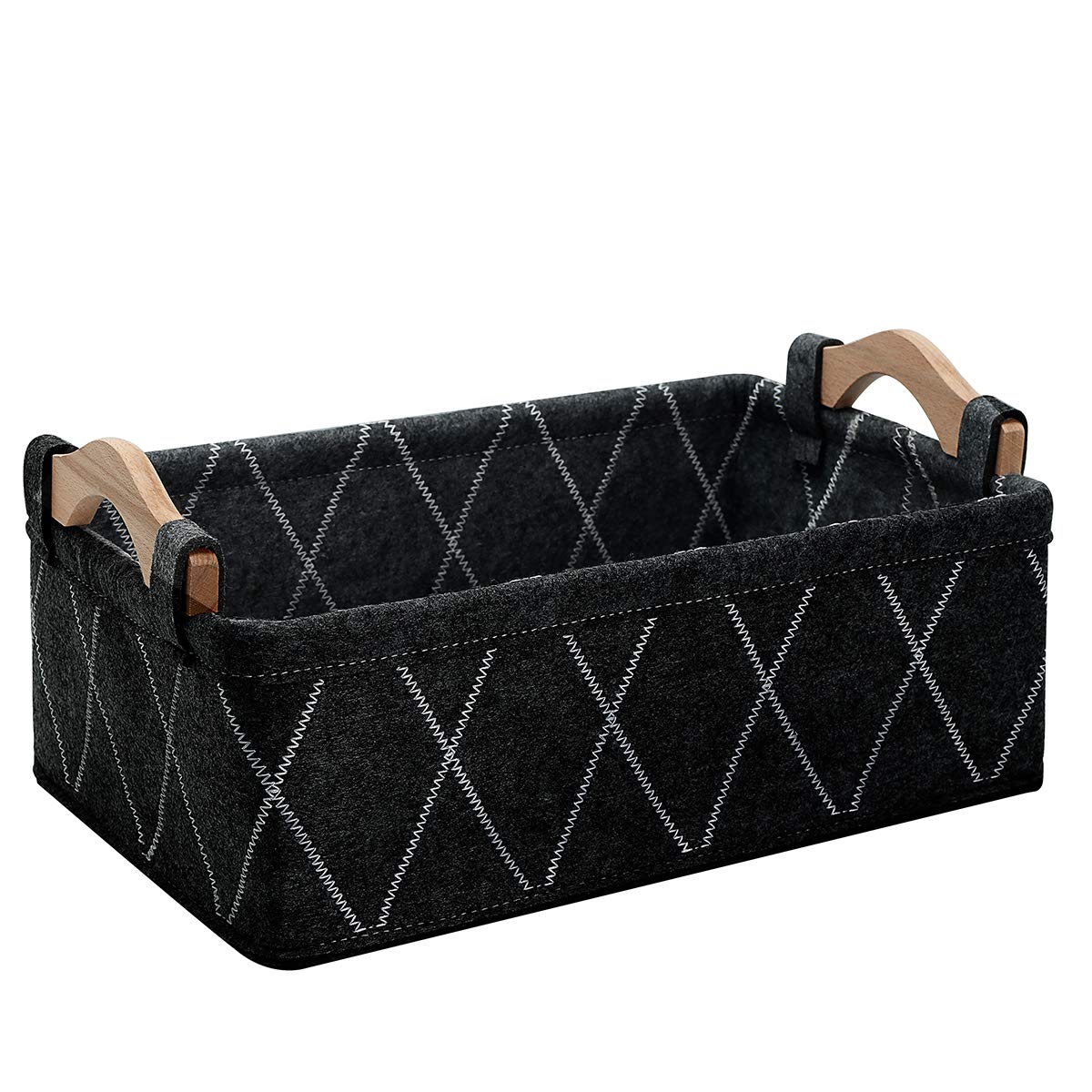 Small Baskets Collapsible Storage Bin Fabric Organizer for Shelves Underwear Socks Bra Towel Toiletry Baby Products Empty Gift B