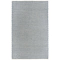 Rizzy Home Alora Decor Monarch 8'6" X 11'6" Basket Weave Blue/Ivory Hand Woven Area Rug