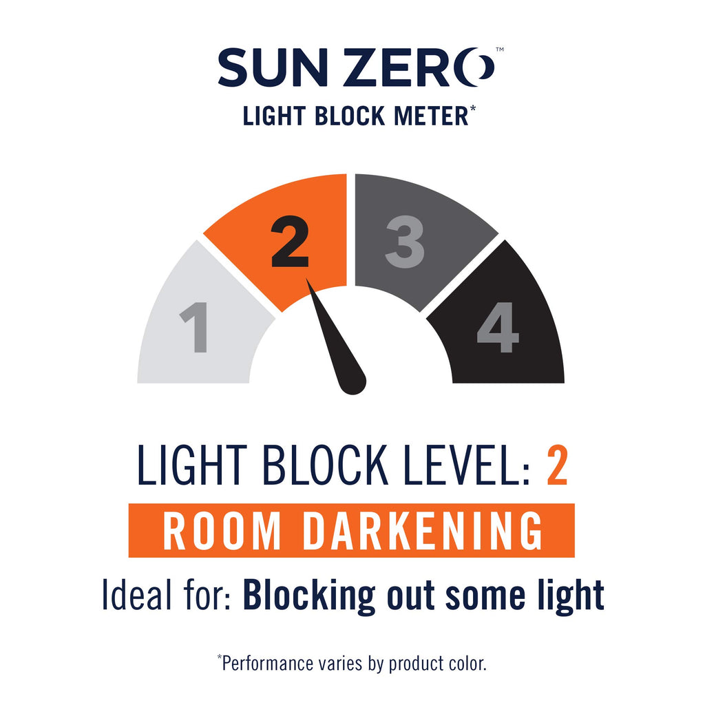 Sun Zero Barrow 2-Pack Energy Saving Grommet Curtain Panel Pair, 54'' X 108, Steel Gray