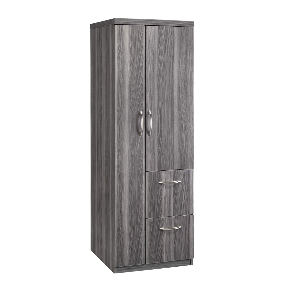 Safco Mayline APSTLGS Aberdeen Personal Storage Tower with 2 Doors and 2 Drawers, Gray Steel Tf