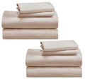 California Design Den 100% Cotton 2-Pack Sheets Set For Queen Size Bed, Soft & Durable Queen Size Deep Pocket Cotton Sheets, Que