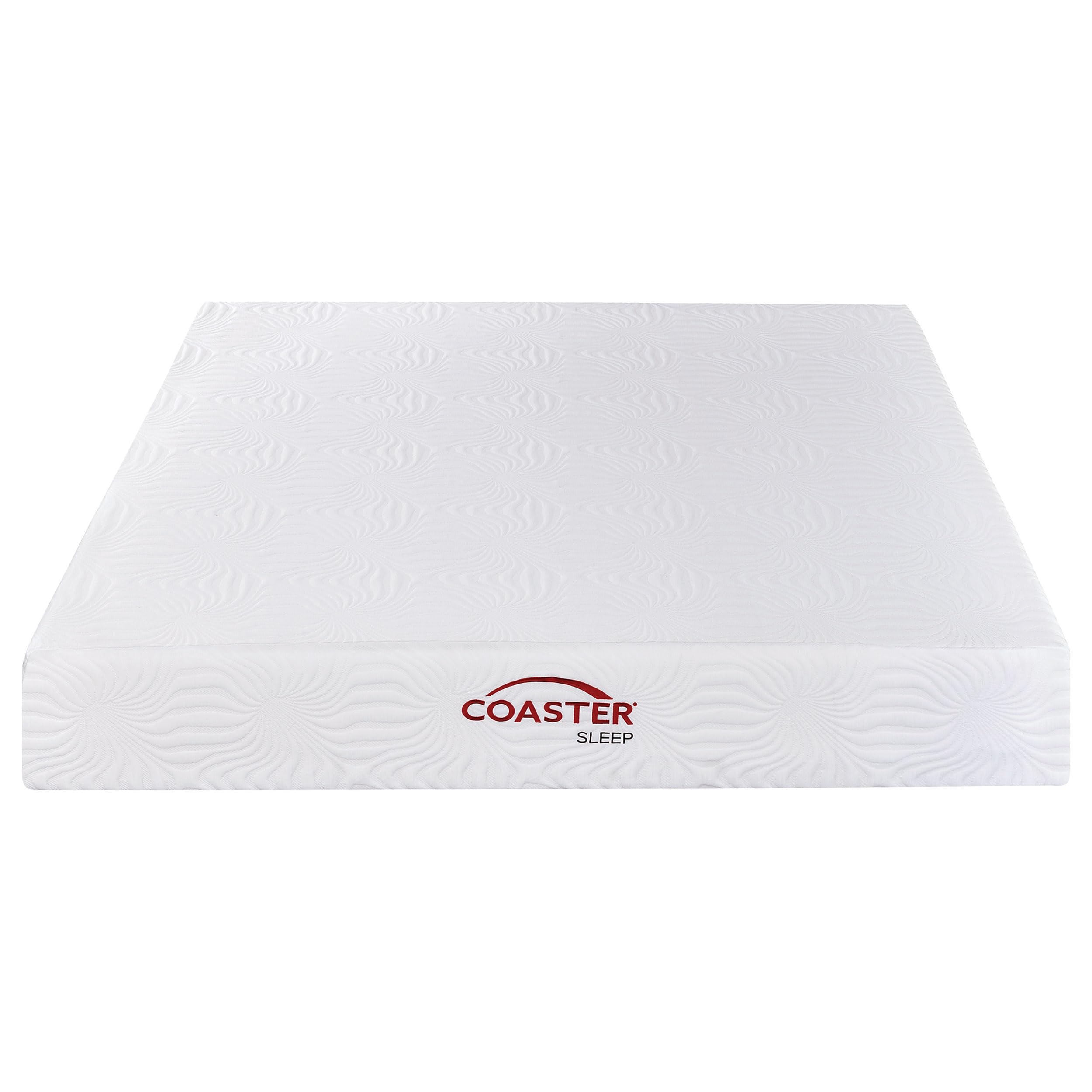 Coaster Home Furnishings Key 10 Inch Memory Foam Eastern King Size Medium Foam Mattress Certi-PUR Certified Foam White 350064KE