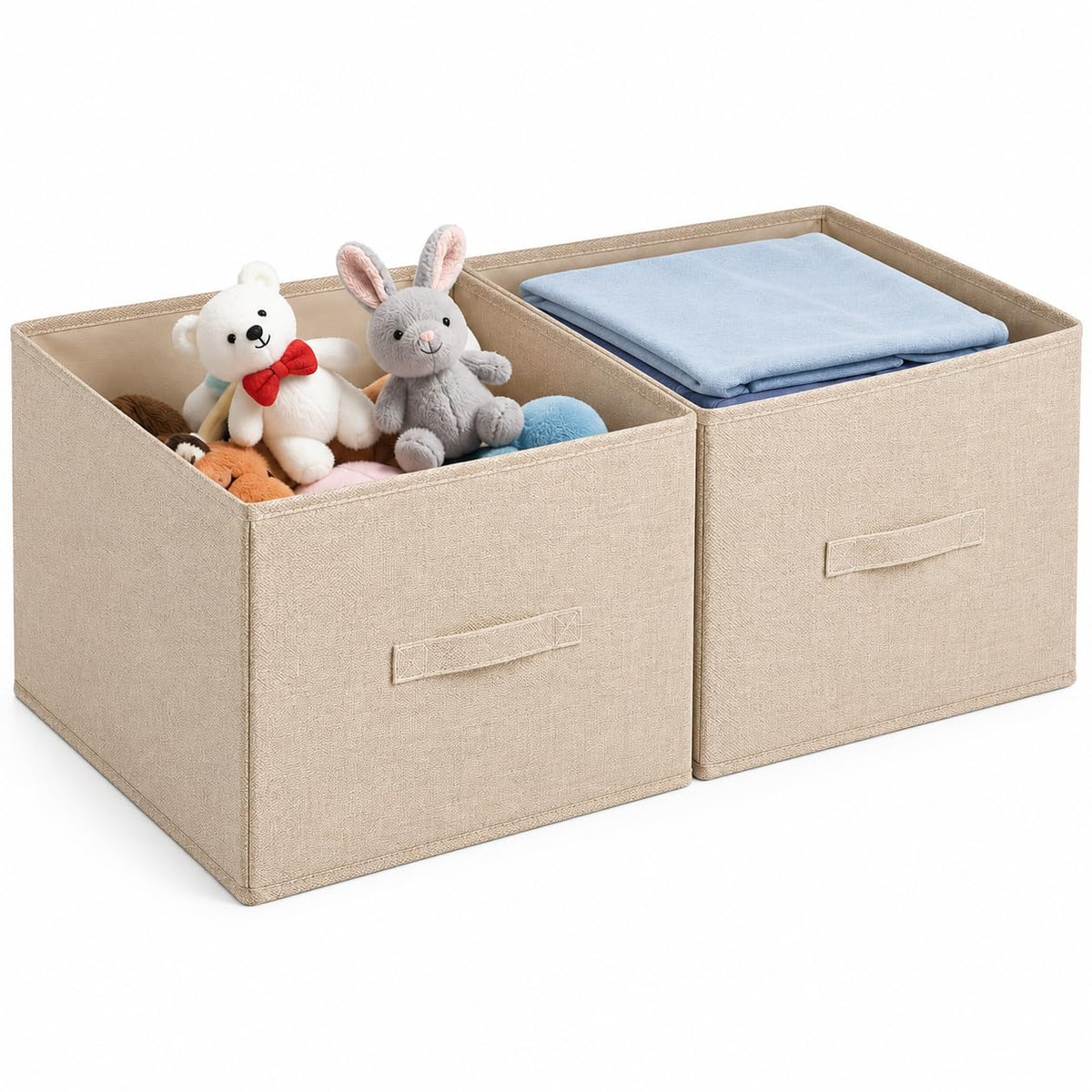 EXTRA LARGE Blanket Storage Baskets, 20x16x12 Closet Organizers Open Top
