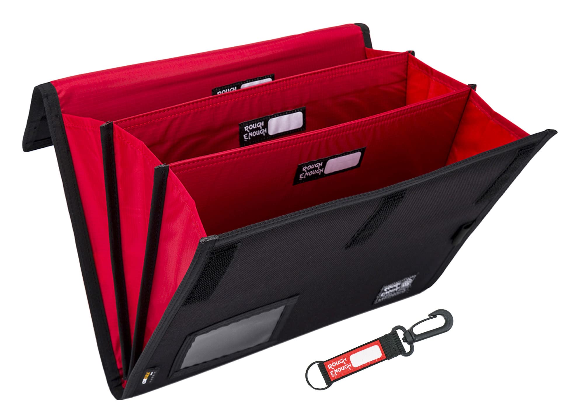 Rough Enough Expanding File Folder Document Bag Accordion File Organizer Accordian Filing Folders Case Portable Portfolio For Of