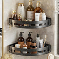 Cynflees Bathroom Shelf For Bathroom Organiser Without Drill, Bathroom Accessories Set And Bathroom Organizer  2 Pcs (Bathroom 