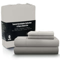 Chateau Home Collection 100% Tencel Sheet Set, Soft, Breathable 300 Thread Count Oeko-Tex Certified Queen Bed Sheets, Cooling Sh