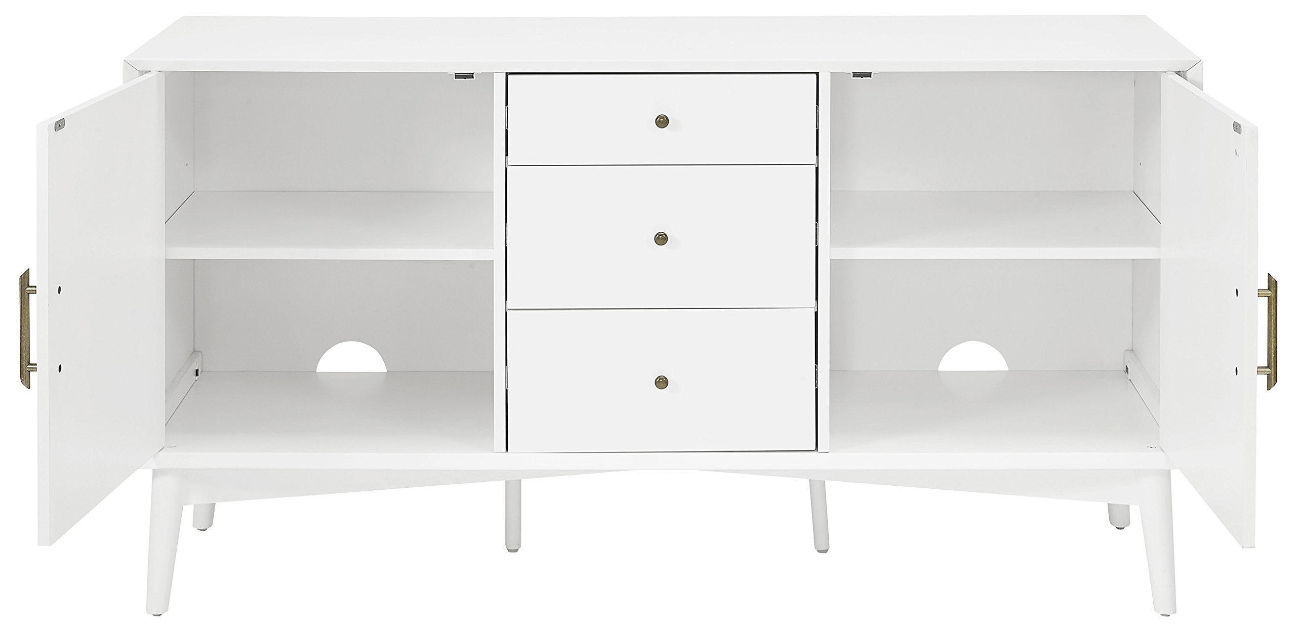 Crosley Furniture Landon Buffet and Large Console - Thumbnail 4