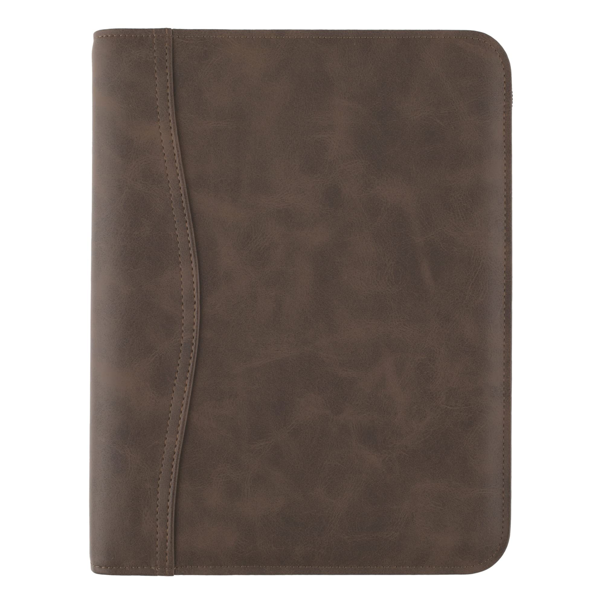 At-A-Glance Simulated Leather Undated Starter Set, 43184 Day-Timer, Desk Size, Distressed Brown (031-0140-04)