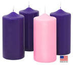 Christmas Advent Wreath Ring Candle Holder For Pillar Advent Candles -Gold -Advent Season X-Mas Advent Candle Centerpiece Decor