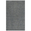 Rizzy Home Alora Decor Zion 7'6" X 9'6" Checked/Solid Blue/Ivory Hand-Tufted Area Rug