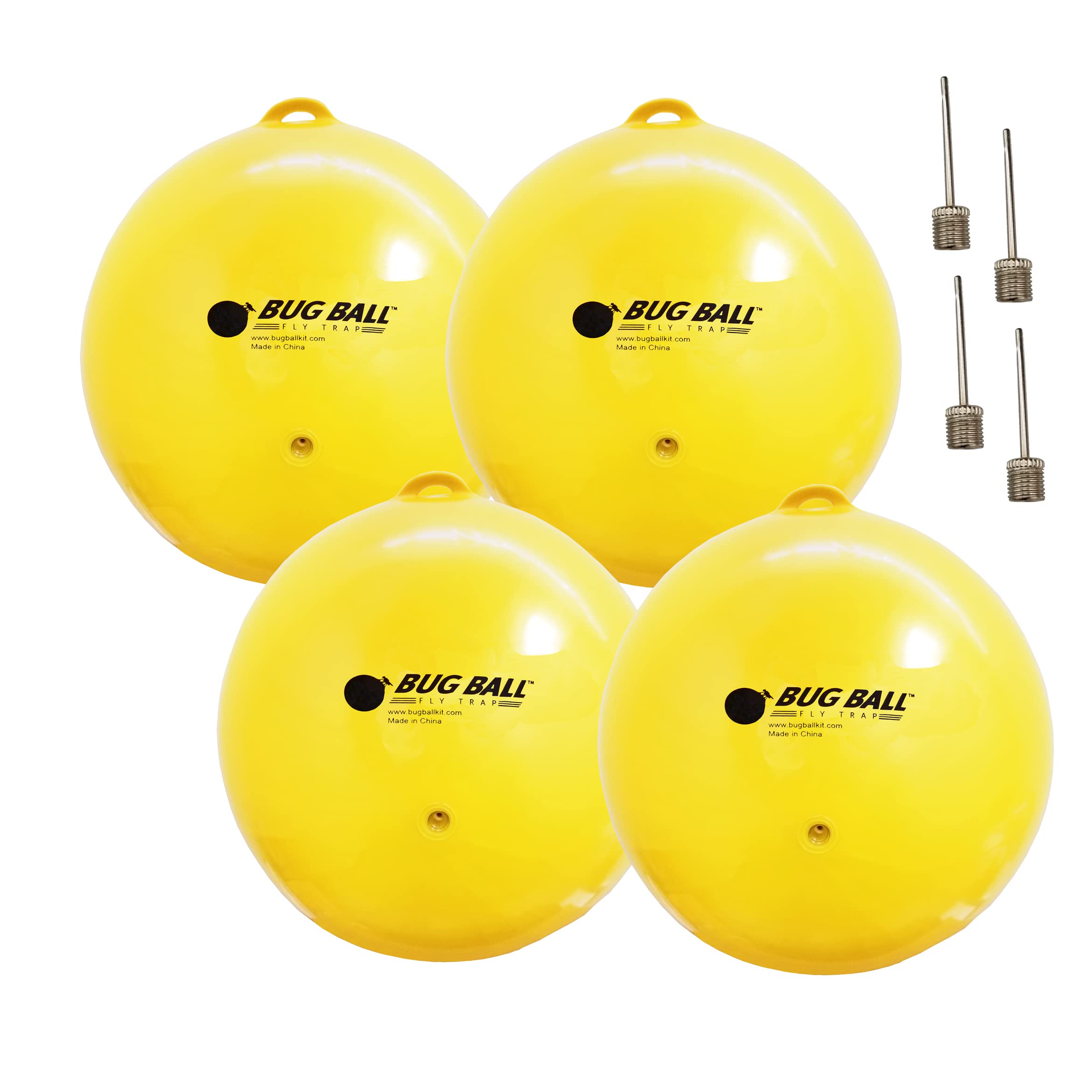Gnat Ball - 4 Pack Replacement - Gnats, House Fly, No-See-Um, Aphids Whiteflies, And Love Bug Trap