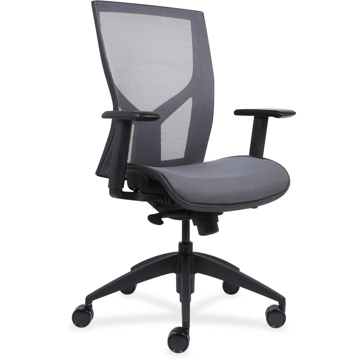 Lorell High-Back Chair With Mesh Back & Seat