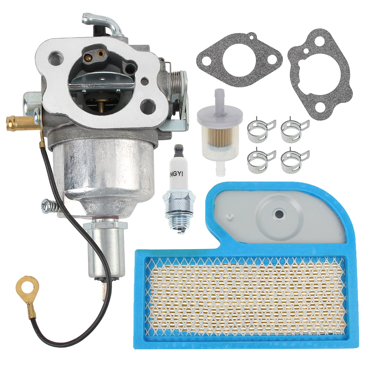 Autokay 15003-7034 Carburetor Am130924 Replacement For Kawasaki Fh531V Toro 74405 74405Fr 74801 Replacement For John Deere Lt180