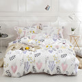 Twin Xl Comforter Set White Pink Floral Comforter Set Garden Flowers Leaves Print Floral Bedding Comforter Set 3 Pieces Lightwei