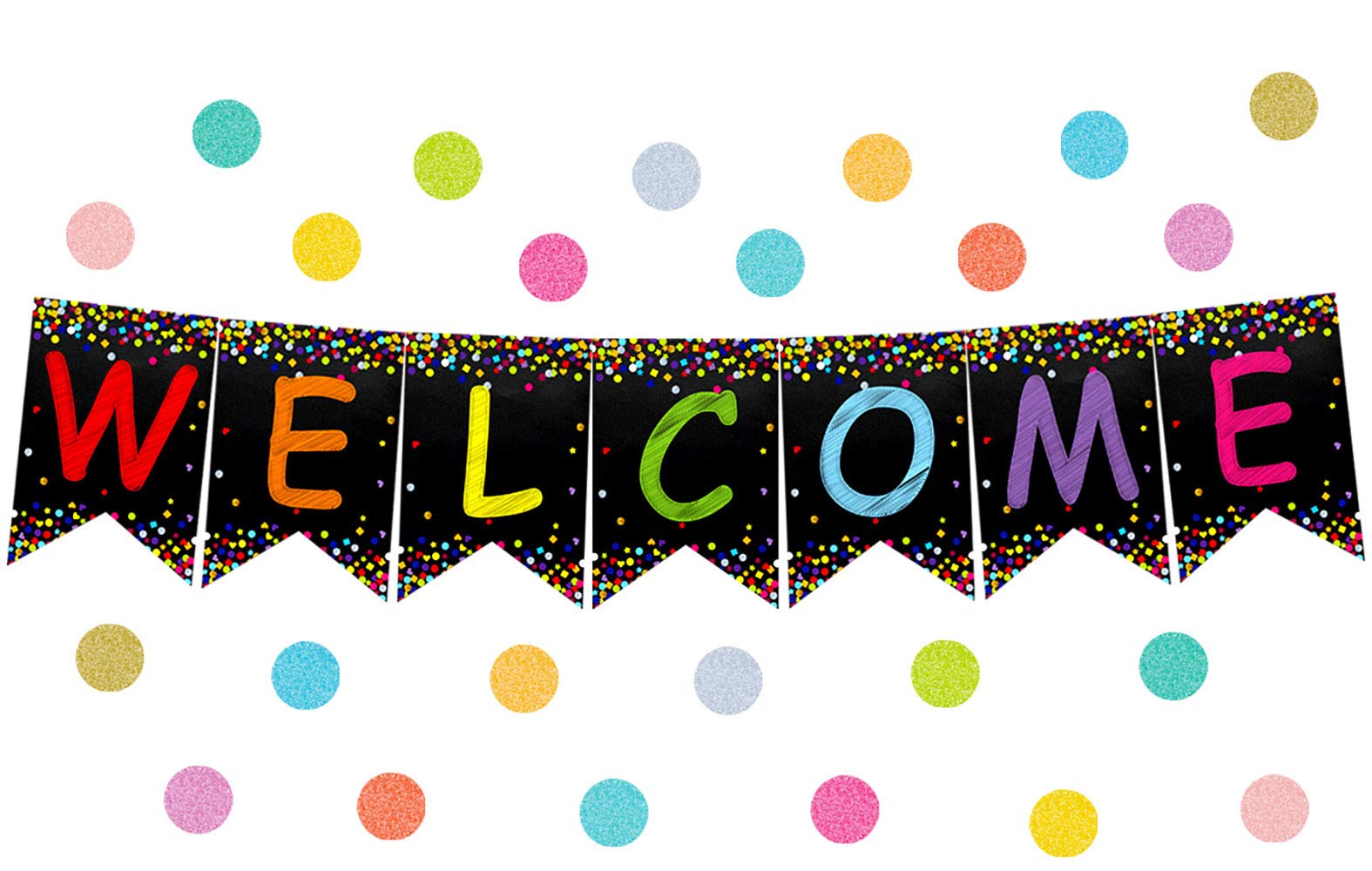 Welcome Banner Welcome Bulletin Board For Classroom Decoration Back To School Teacher Supply