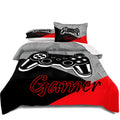 Lris Bedding Gaming Comforter Set Twin Size For Boys Kids Game Room Decor Video Game Gamer Comforter Teens Bedroom Gamepad Beddi