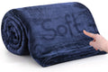Moonlight20015 Fleece Blanket - Super Soft Fuzzy Throw Blanket For Couch And Sofa - Lightweight Luxury 400 Gsm Microfiber Fluffy
