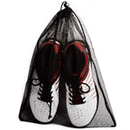 Mike Mesh Equipment Bag Drawstring Storage Ditty Shoe Tennis Ball Bags Stuff Sack For Travel & Outdoor Activity Ca