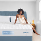 Sunflower Full Mattress Pad Cover, Cotton Mattress Cover Hypoallergenic, Extra Deep Pocket 18'-22' Quilted Mattress Protector Full Size Thin Version, Soft Breathable And Noiseless