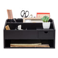 Wood Desk Drawer Organizers With File Organizer Pen Holder Office Decor Combo For Desk Organization Home Can Arrange Office Supp
