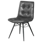 Coaster Home Furnishings Aiken Tufted Dining Chairs Charcoal (Set of 4)