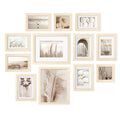 Egofine Picture Frame Set 12 Pack, Picture Frames Collage Wall Decor with Two 8x10, Four 5x7, Four 4x6, Two 4x4 for Wall and Tab