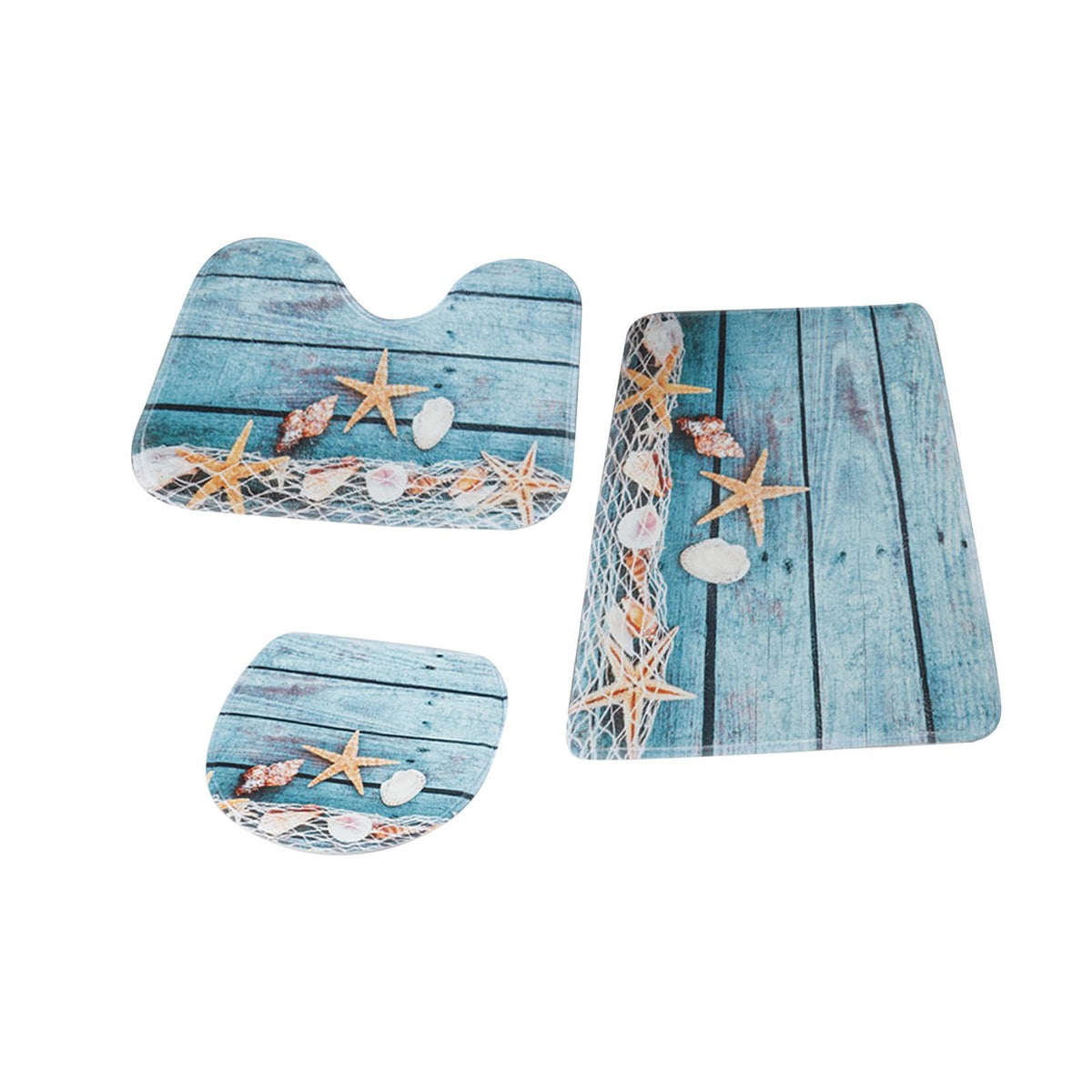 CALANDIS?Bathroom Rug Set Water Absorbent Soft Bathroom Mat for Shower Floor Bathroom B | Bathmats Rugs & Toilet Covers | Bath