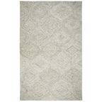 Rizzy Home Alora Decor London 5' X 8' Trellis Beige/Gray/Rust/Blue Hand-Tufted Area Rug