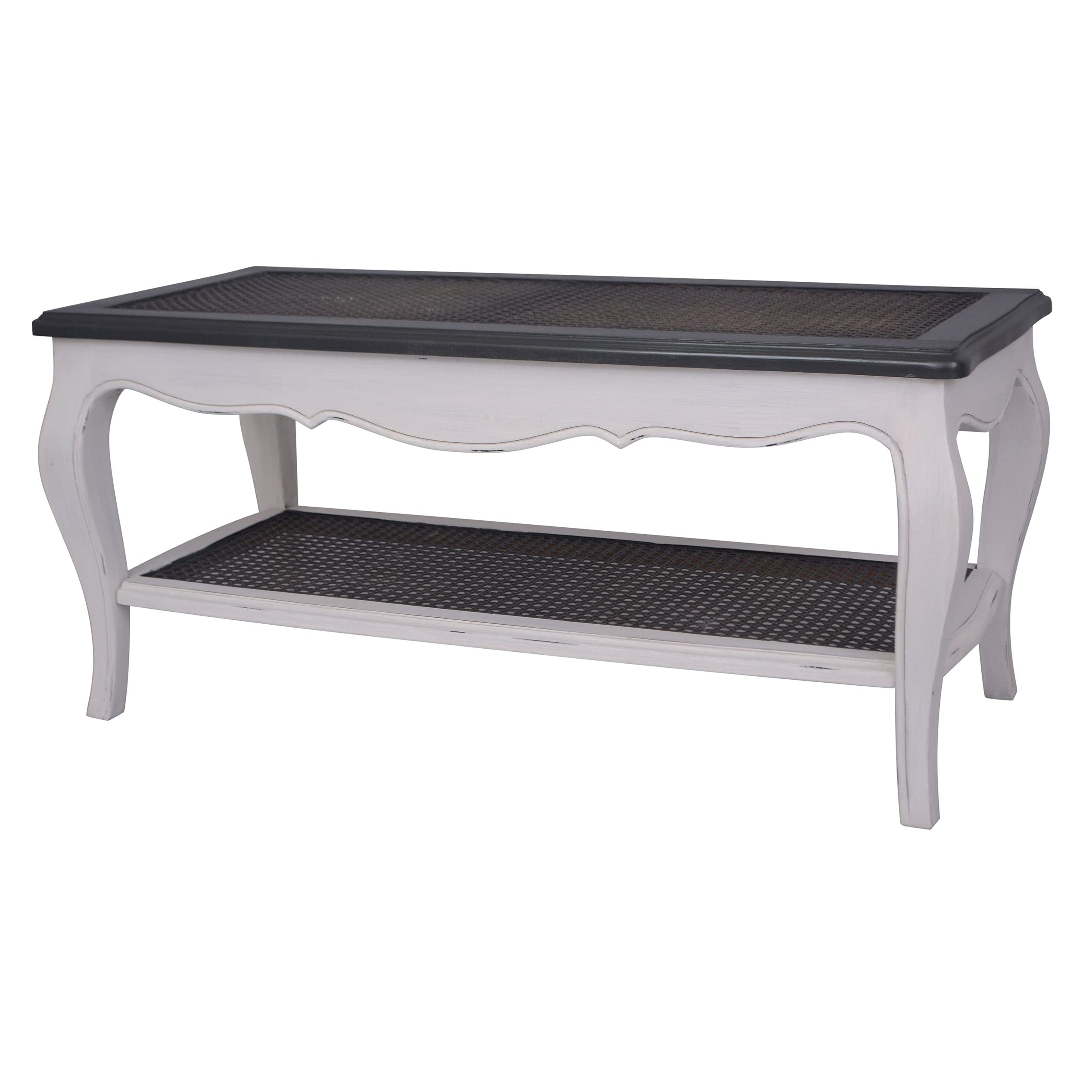 International Caravaninternational Caravan Ashbury Stradivarius Coffee Table Antique White/Black