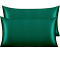 Ntbay 2 Pack Satin King Pillowcases For Hair And Skin, Luxurious And Silky Pillow Cases With Envelope Closure, 20X40 Inches, Dar